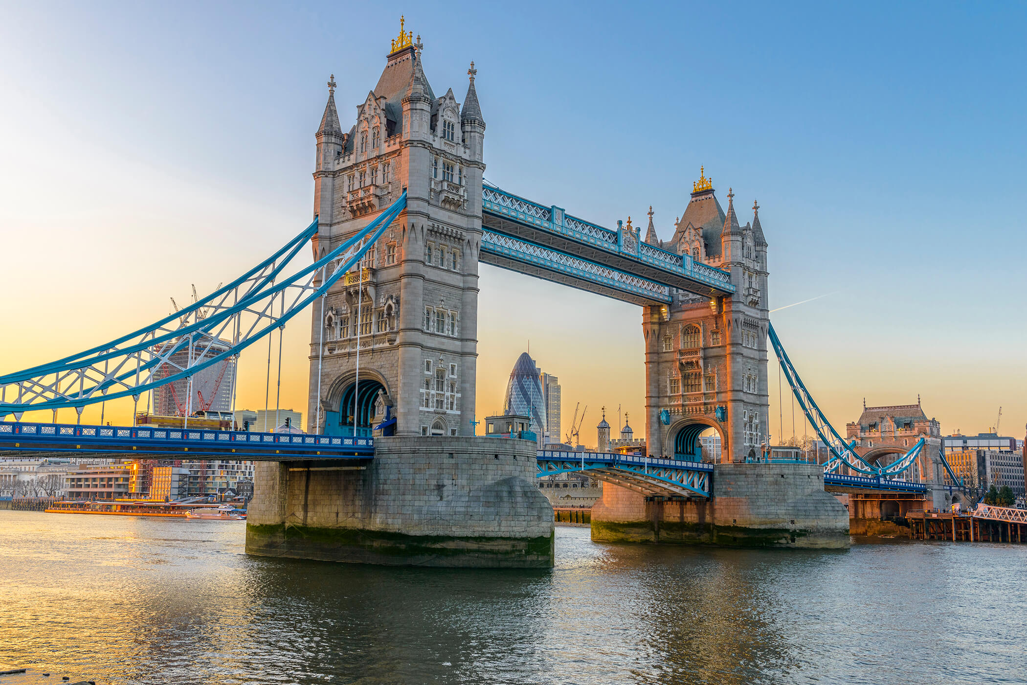 Tower Bridge is part of the London Marathon